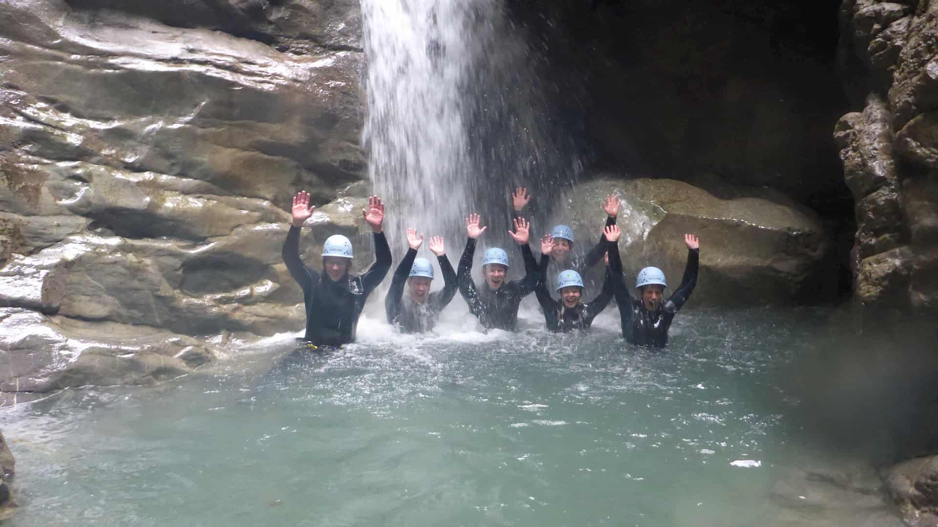 Canyoning-Tour Merlins World - fast ausgebucht!