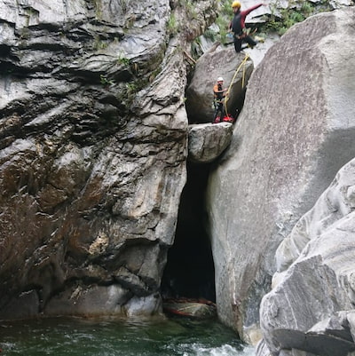 Canyoning in Chievenna